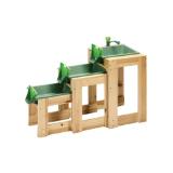 Holzwasserbahn 3-tlg. 43174484 BayWa 1 Set