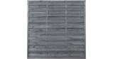 Sichtschutzzaun-Element Anthrazit gebeizt 180 cm x 180 cm OBI 1 Stück