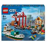 LEGO City Spielzeug 60422 Hafen mit Frachtschiff maxi.preisjoker Maximarkt 1 Set