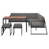 Bild von based Loungegarnitur „MILA“ 2304001501 mömax 4 Stück