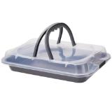 Backblech mit Deckel PAGRO 1 Stück