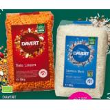 Davert Bio-Hülsenfrüchte oder Reis versch. Sorten Denns BioMarkt 1 Packung