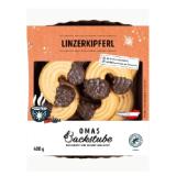 Omas Backstube Linzerkipferl Lidl APP Preis 400 Gramm 1 Packung