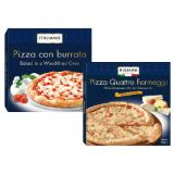 Italiamo Holzofenpizza Quattro Formaggi oder Burrata Lidl 1 Packung