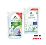 Promotion Bild von Frosch Seife Nachfüllung versch. Sorten Maximarkt 500 Milliliter 1 Beutel