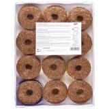 Milka Schoko Donuts, Preisangabe ohne MwSt. (Preis inkl. MwSt. 11,76 €), METRO 55 Gramm 12 Stück