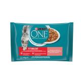 Purina One Katzenfutter-Beutel div. Sorten BIPA 85 Gramm 4 Stück