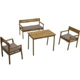 Promotion Bild von KENT LIVING Kinder-Lounge-Set 4-tlg. 1 Set
