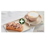 Pekannuss-Ahorn-Plunder mit einem Cappuccino INTERSPAR 1 Set