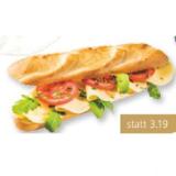 Promotion Bild von SPAR enjoy Halbbaguette mit Tomate & Mozzarella SPAR Gourmet 240 Gramm 1 Packung