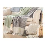 Baumwollplaid Rautenmuster B2100108 1 Stück Rabatt exklusiv für Vorteilskund*innen Betten Reiter