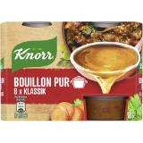 Knorr Bouillon Pur Klassik, Gemüse od. Huhn, Preisangabe ohne MwSt. (Preis inkl. MwSt. 2,74 €), METRO 224 Gramm 1 Packung