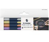 Schneider Paint-It Metallic Rollerball-Set versch. Set, Preisangabe ohne MwSt. (Preis inkl. MwSt. 4,49 €), boesner 1 Set