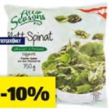 Promotion Bild von All Seasons Blattspinat HOFER 750 Gramm 1 Packung