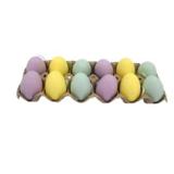 novooo Seasons Basteleier 6 cm PAGRO DISKONT 12 Stück 1 Packung