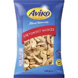 Aviko Spicy Jacket Wedges, Preisangabe ohne MwSt. (Preis inkl. MwSt. 2,37 €), METRO 1 Kilogramm