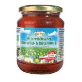 Spar Natur pur österreichischer Bio-Wald- & Blüten honig, Wiener Bio-Blütenhonig oder Niederösterreischischer Bio-Kräuterhonig SPAR 500 Gramm 1 Glas