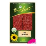 Biolust Bio-Salami Denns BioMarkt 80 Gramm 1 Packung
