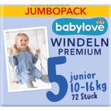 babylove Windeln Premium Jumbopack Gr.5 dm 72 Stück