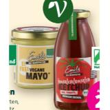 Emils Vegane Bio-Saucen verschiedene Sorten Denns BioMarkt 1 Glas