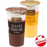 Bild von Ich bin Österreich Pudding mit Sahne div. Sorten Penny 200 Gramm 1 Becher