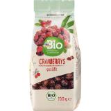 Bild von dmBio Cranberrys gesüßt 100 Gramm 1 Packung