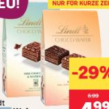 Lindt Choco Wafer versch. Sorten MPREIS 1 Packung