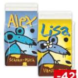 Promotion Bild von SalzburgMilch Alex Schokomilch oder Lisa Vanillemilch Unimarkt 250 Milliliter 1 Packung
