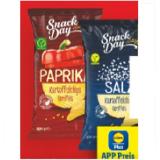 Snack Day Chips geriffelt versch. Sorten Lidl 200 Gramm 1 Packung