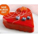 Valentin Erdbeerherz mit Spiegelglasur BILLA PLUS 1 Stück