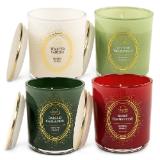 Home Creation Duftkerze im Glas mit Deckel versch. Farben und Düfte HOFER 1 Stück