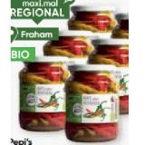Pepi's Bio-Pfefferoni mild Maximarkt 650 Gramm 1 Glas