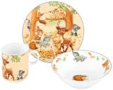 Ritzenhoff & Breker Kindergeschirrset „Waldtiere“ 34171044 XXXLutz 3 Stück 1 Set