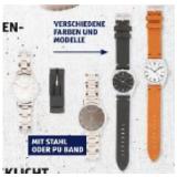 KRONTALER Damen-/Herren-Armbanduhr versch. Farben und Modelle HOFER 1 Stück
