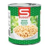 S-BUDGET Weiße Bohnen SPAR 800 Gramm 1 Dose