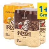 Bild von Kozel Premium oder Dark Pack T&G 0.50 Liter 4 Stück