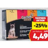 Cachet Premium Katzenfutter Mousse HOFER 85 Gramm 12 Stück