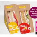 BILLA immer gut Sandwich verschiedene Sorten Sutterlüty 1 Packung