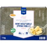 Metro Chef Mini Gemüse Frühlingsrollen, Preisangabe ohne MwSt. (Preis inkl. MwSt. 6,37 €), METRO 1 Kilogramm 1 Packung