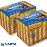 Varta Batterien Longlife Mignon AA oder Micro AAA Maximarkt 24 Stück