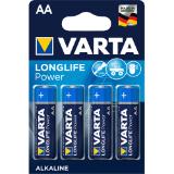 Varta Batterien Longlife Power AA LR6, Preisangabe ohne MwSt. (Preis inkl. MwSt. 1,49 €), METRO 1 Packung