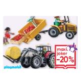 Playmobil Spielzeug 71305 Großer Traktor oder 71442 Traktor mit Anhänger maxi.preisjoker Maximarkt 1 Set
