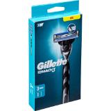 Promotion Bild von Gillette Rasier Apparat Mach3, Preisangabe ohne MwSt. (Preis inkl. MwSt. 9,59 €), METRO 1 Packung