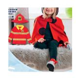 Kleinkinder-Faschingskostüm versch. Farben und Modelle HOFER 1 Stück