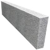 Granit Randstein Grau allseits geflammt 6 cm x 18 cm x 100 cm OBI 1 Stück
