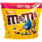 m&m‘s Erdnuss Party, Preisangabe ohne MwSt. (Preis inkl. MwSt. 10,77 €), METRO 800 Gramm 1 Beutel