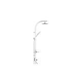 Hansgrohe Überkopfbrause-Set „Madagaskar“, weiß 599881 HELLWEG 1 Set