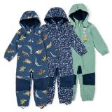 LILY & DAN Kleinkinder-Softshell-Overall versch. Farben und Muster HOFER 1 Stück