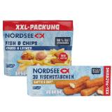 Nordsee Fish & Chips od. Fischstäbchen Lidl 1 Packung