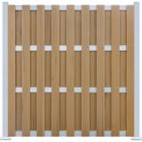 Sichtschutzzaun-Element WPC Aluminium Sandfarben 180 cm x 180 cm OBI 1 Stück